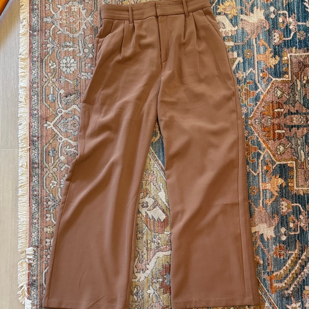 Abercrombie & Fitch Tan Trousers